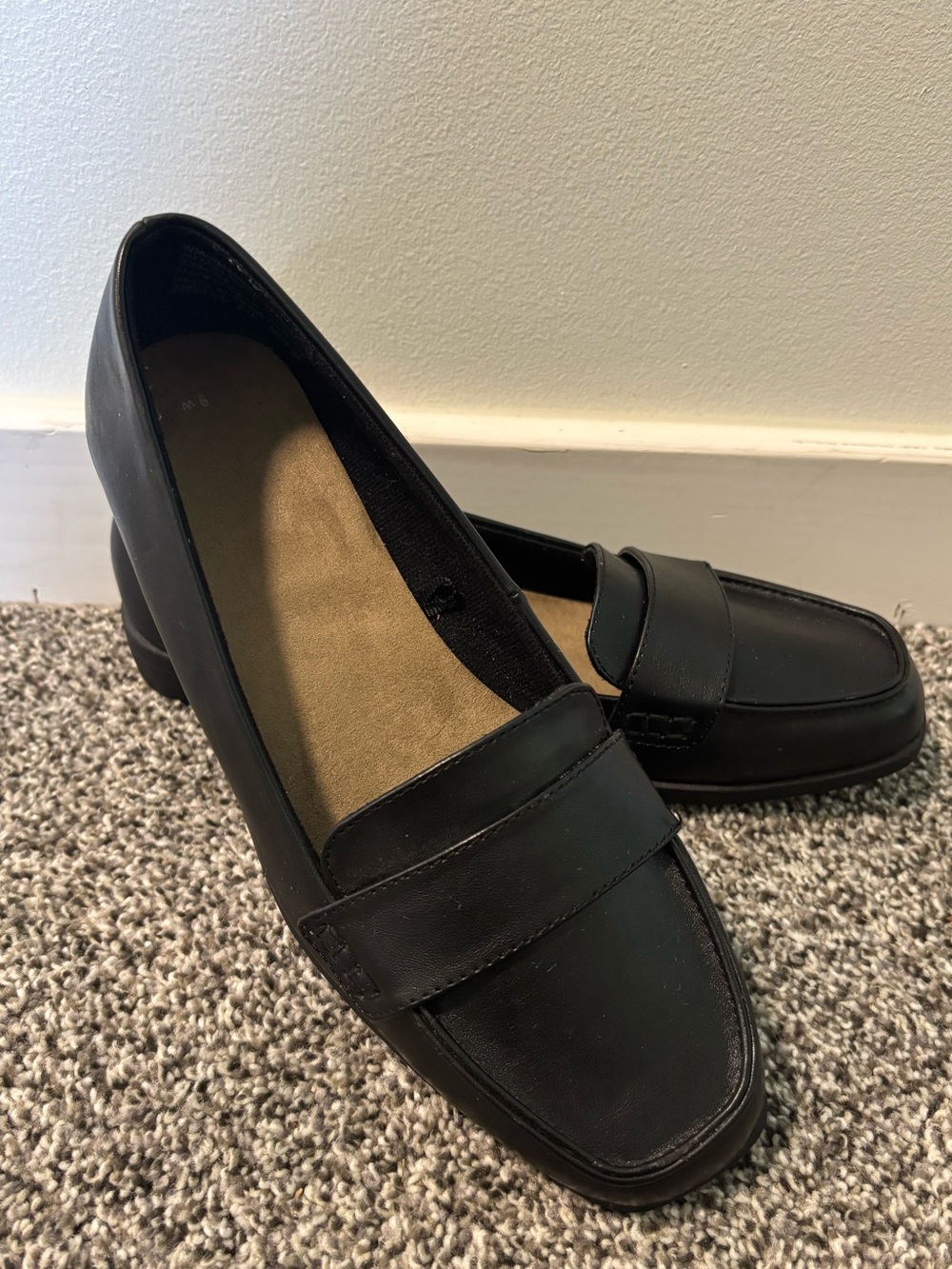 Classic Black Women's Loafers